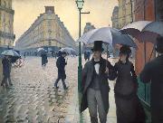 Gustave Caillebotte, Paris Street Rainy Day